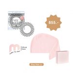 invisibobble Power + Dock&Bay ผ้าเช็ดผมแห้งไว – Bermuda Pink (รุ่น light น้ำหนักเบา)